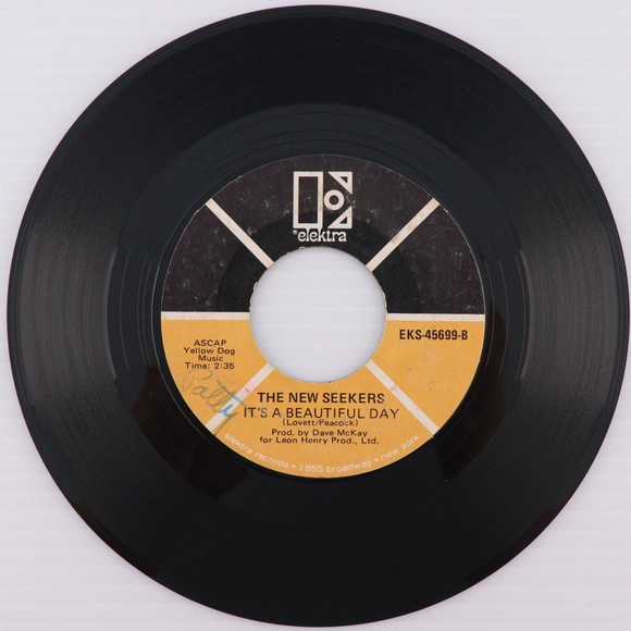 The New Seekers - Look What They've Done To My Song Ma - 45 rpm Vinyl 7" Record - Picture 5 of 6
